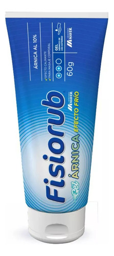 Fisiorub Gel De Árnica Para Masaje Corporal Efecto Frío 60g