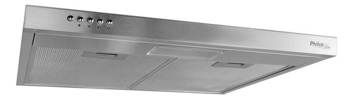 Exaustor Depurador de Cozinha Philco Slim PDR60 inox de parede 59.7cm x 8cm x 50.5cm prateado 127V