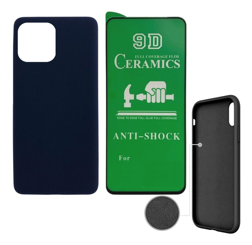 Estuche Silicone Case + Cerámica Flexible Para Samsung 