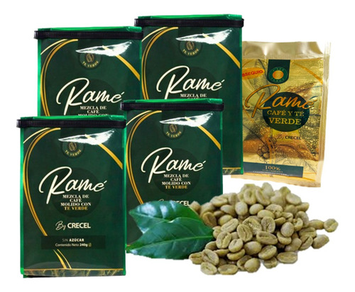 4 X 3 Café Verde+100 G De Café - g a $237