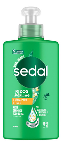 Crema Para Peinar Sedal Rizos Definidos 135ml