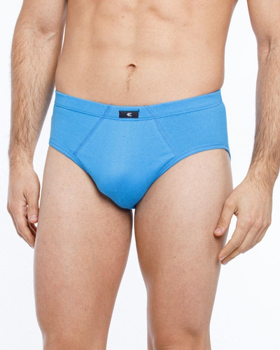 Imagen 6 de 10 de Slip Eyelit 374 - Ropa Hombre Algodon Talle Especial Pack X4