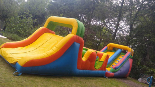 Alquiler De Inflables Acuatico Castillo Tobogan Envio Gratis