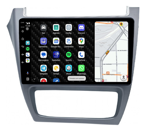 Multimidia Vw Fox 14/21 9p Android Auto Carplay 64gb