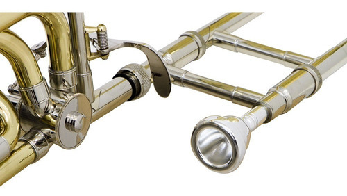 Kit Trombone Vara C Rotor Tb200vr + Estante De Partitura S1