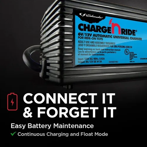 Cr1 3 Amp 6v 12v Cargador De Batería Universal Para Ru...