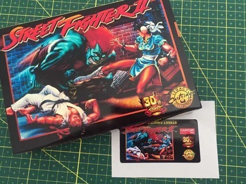Cx Street Fighter 2 30th Anniversary Legacy Snes (repro)