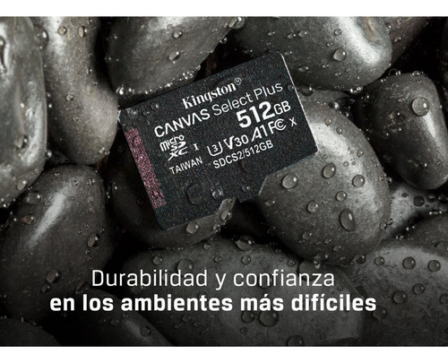 Tarjeta Microsd Canvas Select Plus 512 Gb Sdxc Uhs-i Clase 1