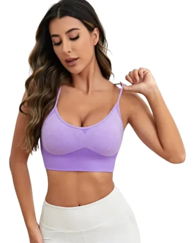 Buzo Crop Top Deportivo Manga Larga Dama Lycra Mujer Gym