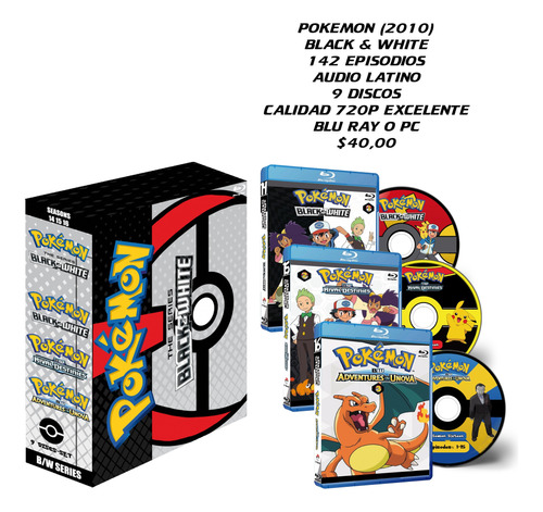 Anime Pokemon Black And White Latino Hd 720p