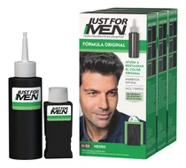 Comprar Tinte Permanente Just For Men formula original Just For Men Fórmula Original Negro 3-Pack tono negro para cabello