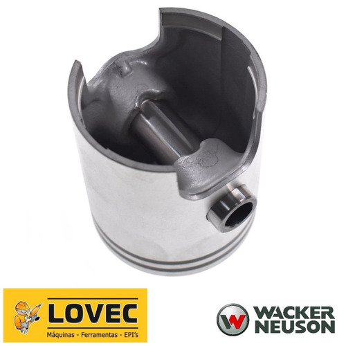Pistão E Anéis P/ Motor Wacker Wm80 Compactador De Solo