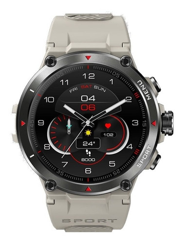 Smartwatch Zeblaze Stratos 2 Tela 1.3 Amoled Gps Global Grey