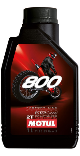 Óleo Motul 800 2t Factory Line 1 Litro