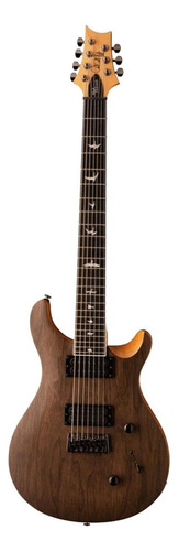 Guitarra elétrica PRS Guitars SE Mark Holcomb SVN de  bordo/mogno natural satin com diapasão de ébano