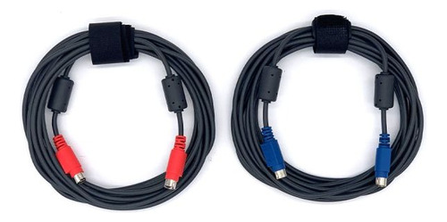 Cable Mini-din Ps/2 De 6 Pines De Logitech Group Azul Y Rojo
