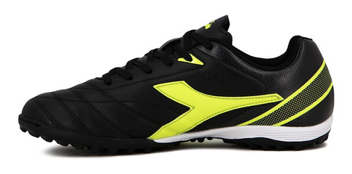 Diadora Futbol Tifosi Tf Men - Negro-amarillo Fluor