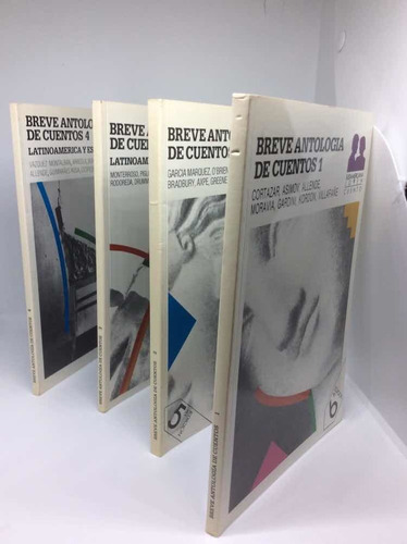 Breve Antología De Cuentos - 4 Tomos - Borges - Asimov 