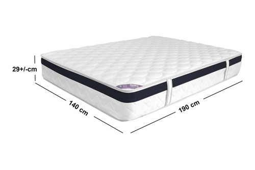 Combo Spring: Colchón Doble Dream 140 X 190 Cm + 2 Almohadas