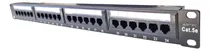 Comprar Patchera Patch Panel Cat 5 24 Puertos Bocas Jack Cat5 Rj45