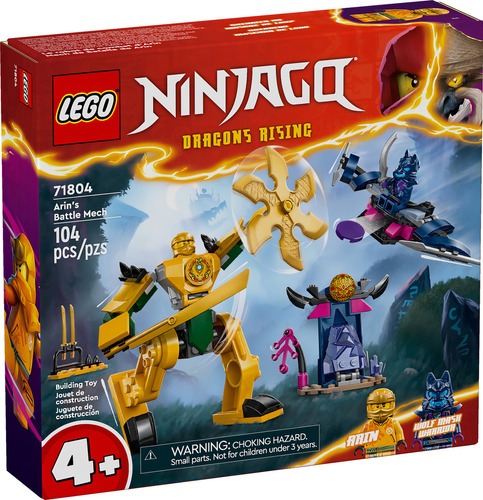 Lego Ninjago 71804 Piezas 104 Dragon Rissing 104 Lego Ninjago