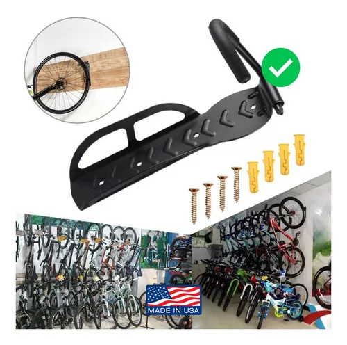 Soporte de Metal para pared de bicicleta, gancho para colgar en la pared,  accesorios para bici de montaña y carretera, envío directo - AliExpress