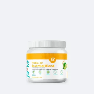 Probióticos Y Prebióticos + Fibra Y 20 Vitaminas 150 G B-fit Sabor Limón