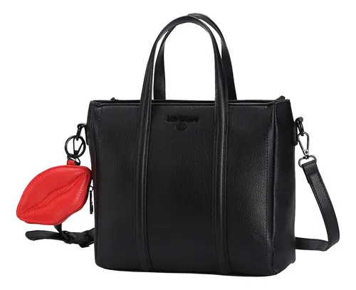 Cartera Mujer Tote Las Oreiro Eco Cuero C Organizador New