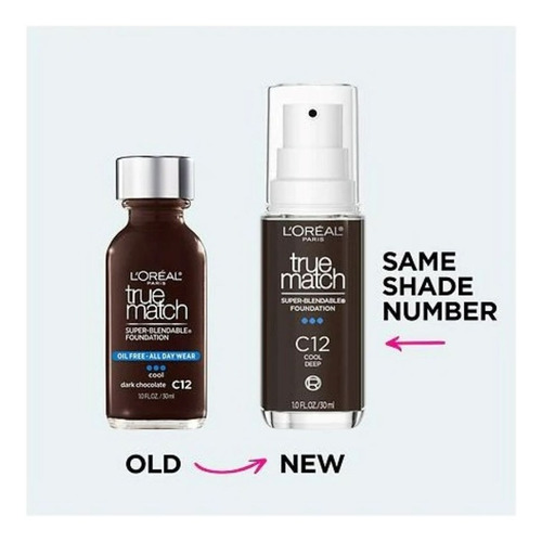 L'oreal True Match Super-blendable Foundation Cor W0.5