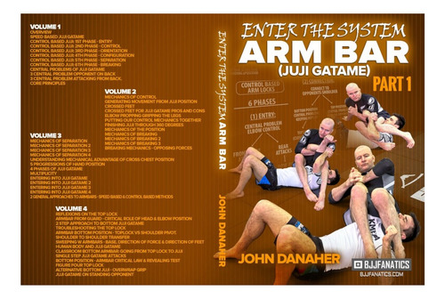 John Danaher Jiu-jitsu Armbar Enter The System 8 Volumes