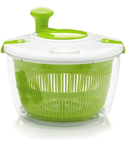 Salad Spinner Escurridor Secador  Verduras  Frutas Giratorio