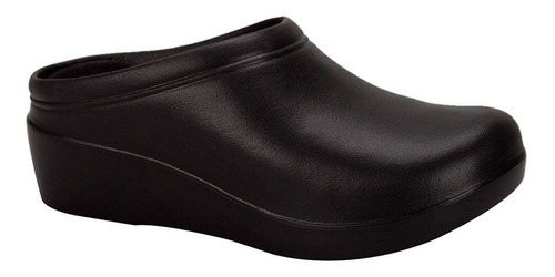 Zapato Tipo Sueco Casual Kafe 501 Negro Dama  Comodo Otoño