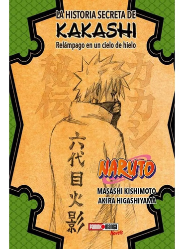 Naruto Novela Kakashi Hiden - Panini Manga