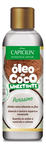 Capicilin Óleo De Coco Umectante Puríssimo 55ml