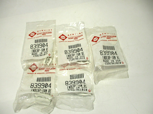 New Genuine Oem Whirlpool Lot Of 5 839904 Refrigertor Sh Ggx