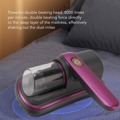 Aspirador De Cama Uv Inalámbrico De Mano For Camas, Sofás