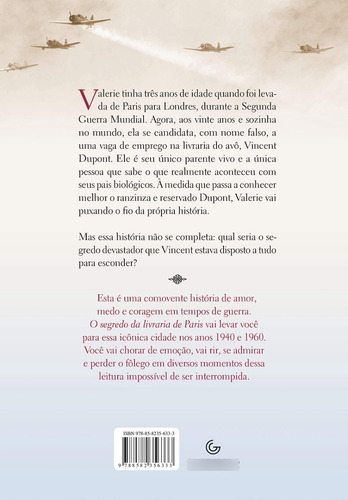 Imagem 2 de 3 de Livro - O Segredo Da Livraria De Paris - Lacrado