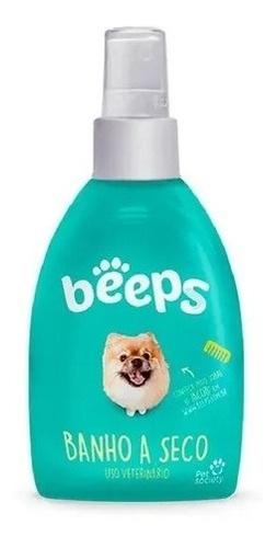 Banho A Seco Para Cães E Gatos Beeps Pet Society - 200 Ml