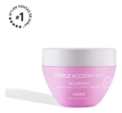 Crema Facial Triple Acción Max Aclarant, 120 G