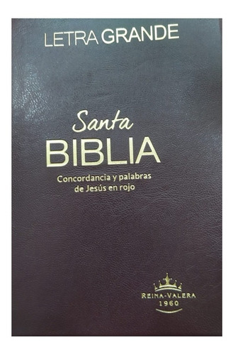 Santa Biblia Letra Grande Concordancia Rv60 Smallbox