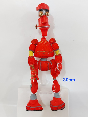 Figura Robots Manivela 30cm Mattel 2004