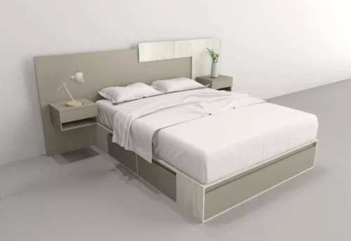 cama 2 plazas - - 3D Warehouse