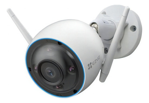 Camara Wifi  Ezviz H3 4mp (2k) Exterior Nocturna Con Alertas Color Blanco