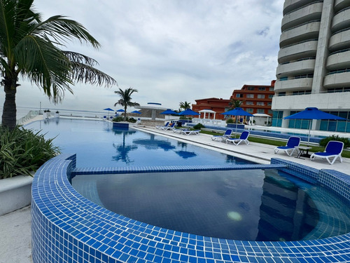Torres Jv Lujo Frente Al Mar, Alberca Y Playa, 3 Recámaras Cada Una Con Baño, Vigilancia Y Control De Acceso, Costa De Oro, Veracruz
