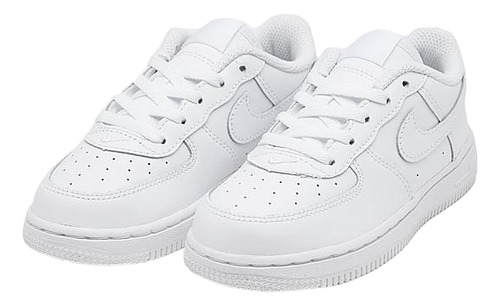 Tenis Af1 Air Force One Blancos Para Niños