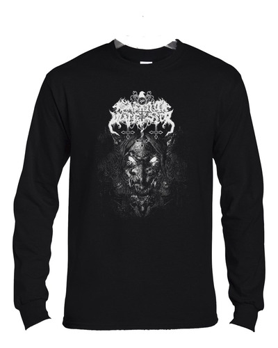 Polera Ml Satanic Warmaster Fimbulwinter Metal Abominatron