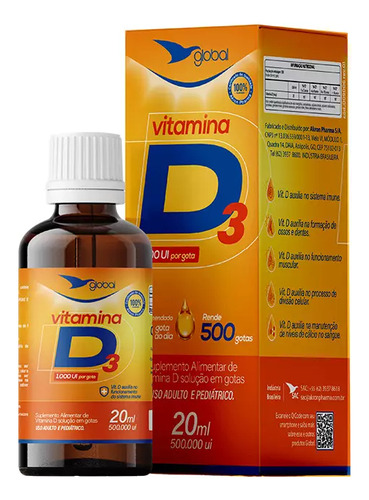 Vitamina D3 1.000ui Por Gota