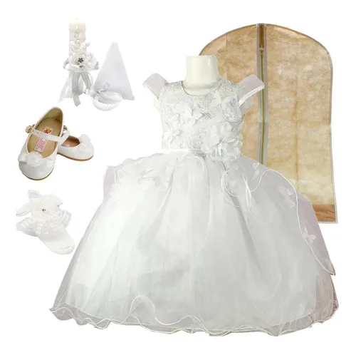 Vestidos de bautizo para niña de 4 años sales