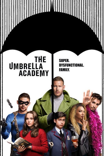 Posters Cine The Umbrella Academy Afiches Series 100x70 Cm
