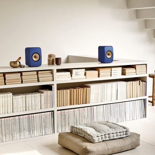 Kef Lsx Ii Sistema De Altavoces Inalámbricos Hifi (azul Cobalto)